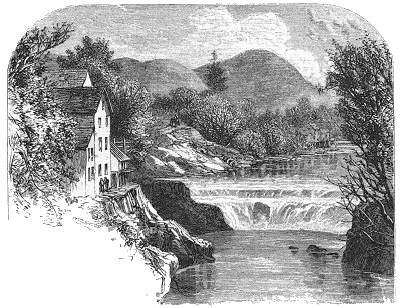The old mill and Bishop's Falls
