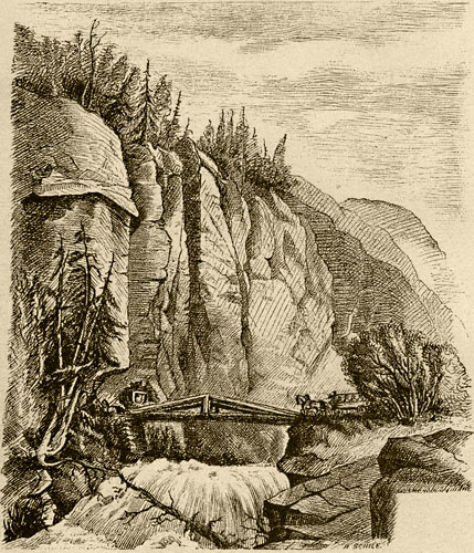 Cauterskill (Kaaterskill) Clove And Profile Rock